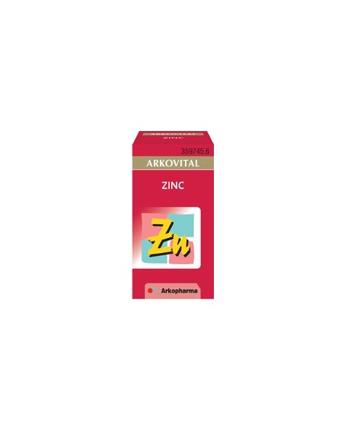 arkovital zinc 50 capsulas