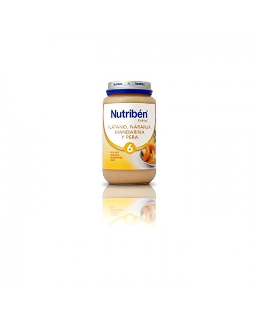Nutribén® Potito® plátano mandarina naranja y pera 250g