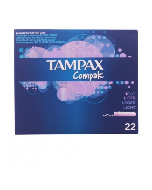 Tampax Compak Lites 22uds.